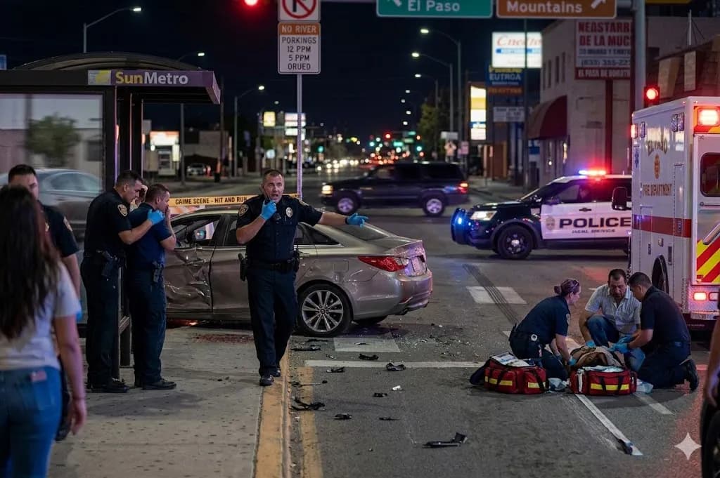 Accidentes de Fuga en El Paso: Qué Hacer Cuando el Conductor Huye