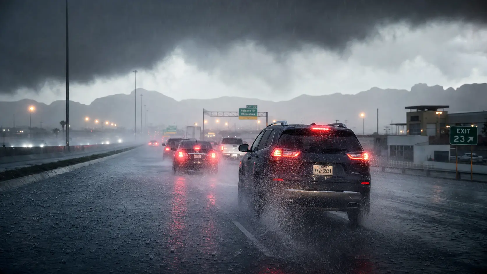 Monsoon Season Crashes in El Paso: Flash Floods, Hydroplaning, and Your Rights