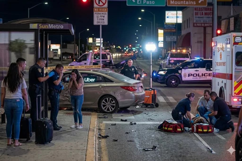 Reclamos por Accidentes de Uber y Lyft en El Paso: ¿Quién Paga sus Lesiones?