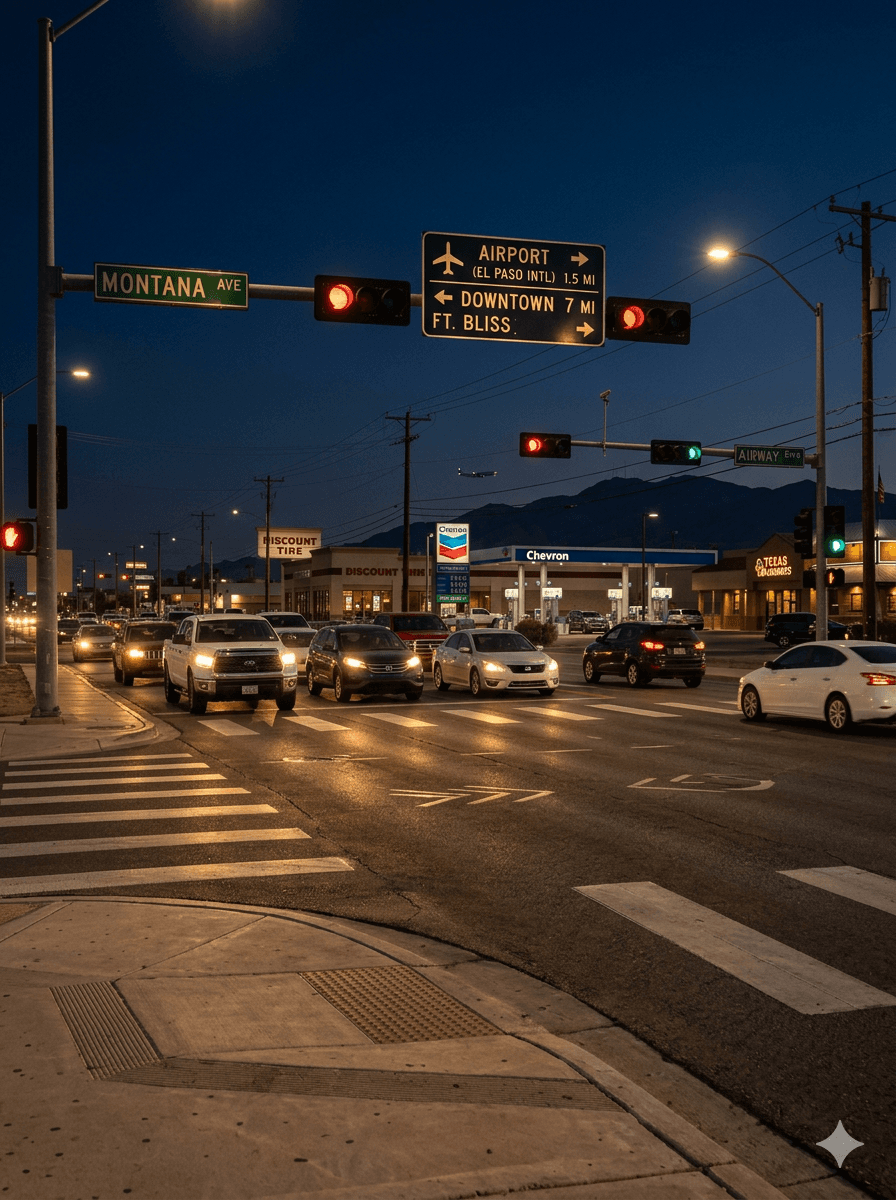 Montana Avenue y Airway Boulevard: La Intersección Peligrosa de El Paso